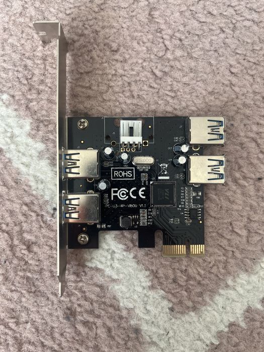 Kontroler PCI express 2 porty USB 3.0