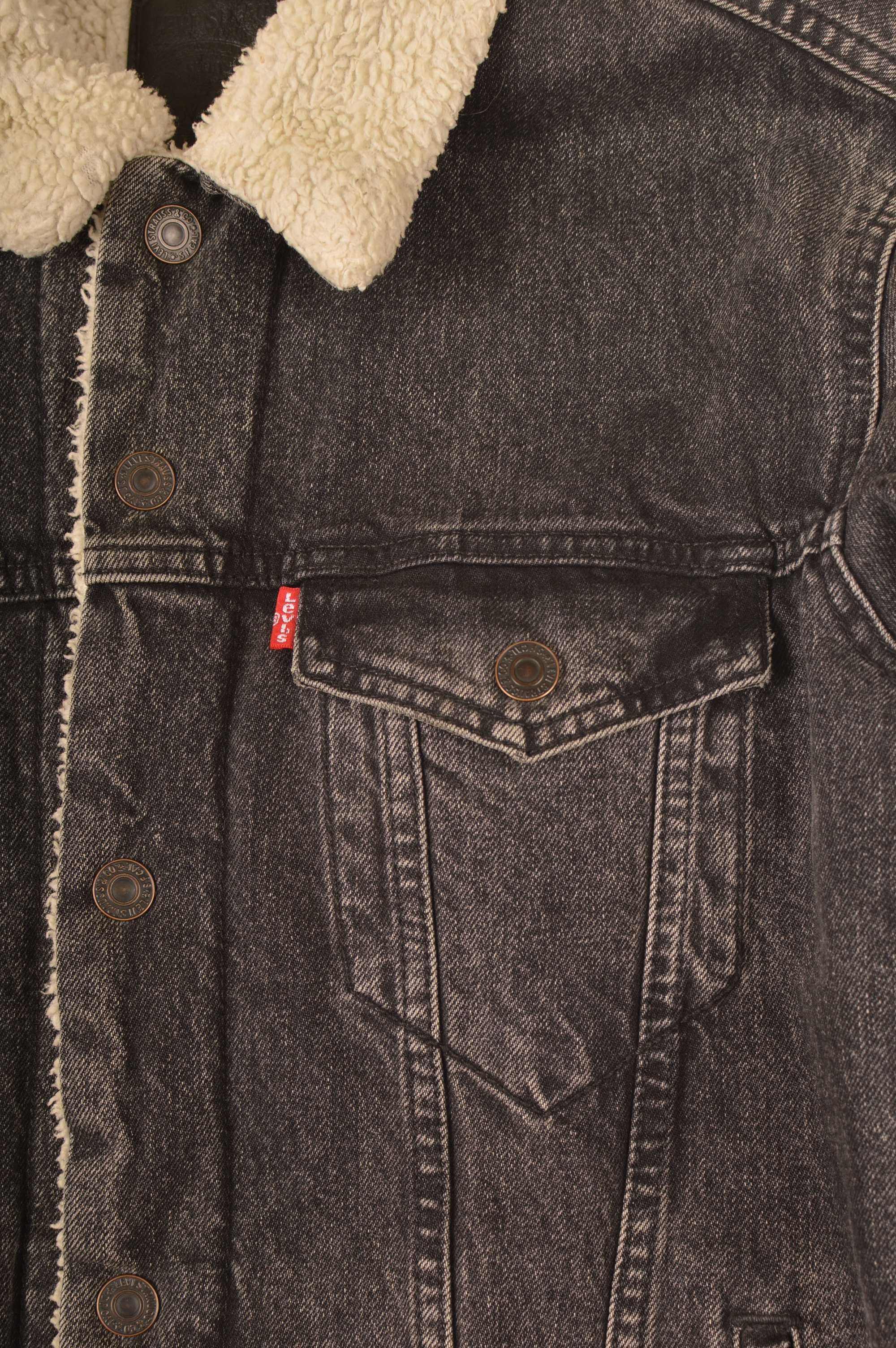 Джинсова куртка шерпа Levis Denim Sherpa Jacket