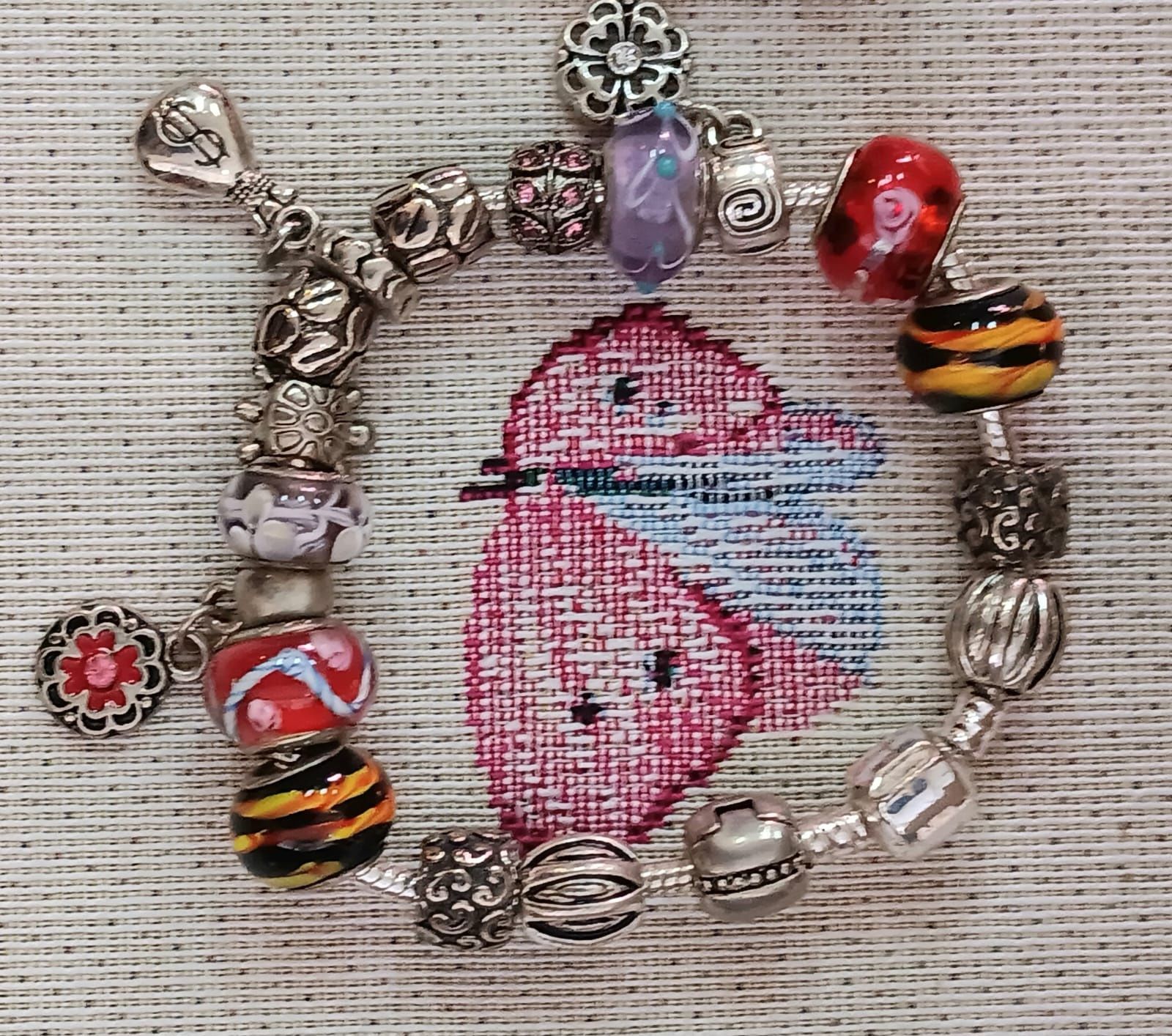 Pulseiras aço conjuntos