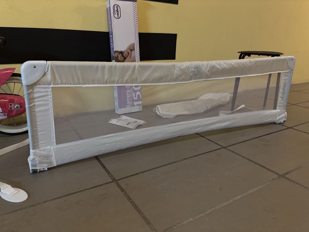 Barreira de segurança para cama com 150cm