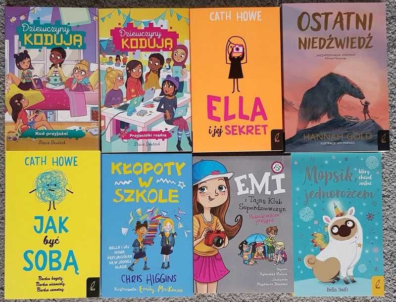 Jak być sobą Ella i jej sekret Emi Dziewczyny kodują Mopsik Ostatni ni