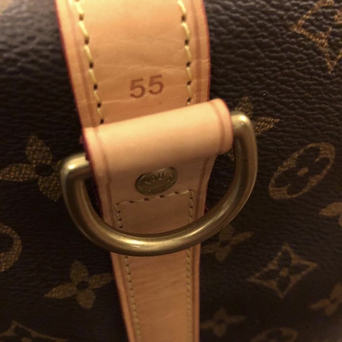 Torba podróżna Louis Vuitton Keepall Bandouliere 55 cm canvas Monogram