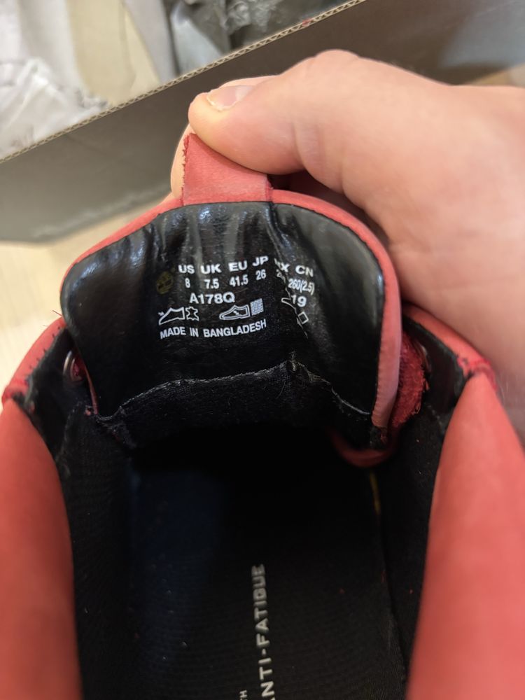Чоловічі чоботи Timberland Adventure 2.0 Cupsole Chukka Red шкіряні