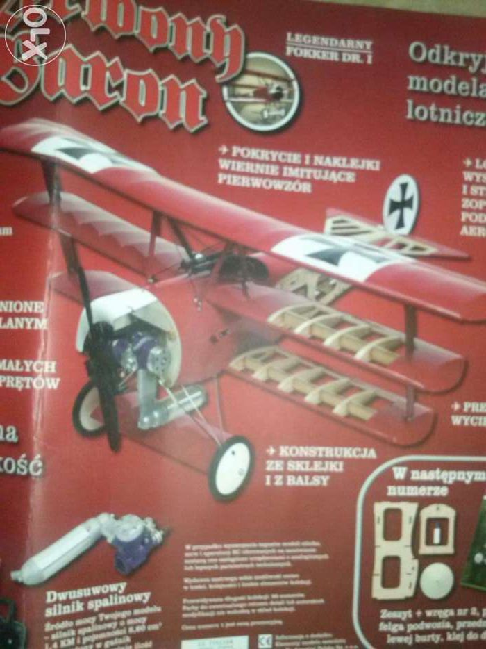 Czerwony Baron legendarny model samolotu Deagostini