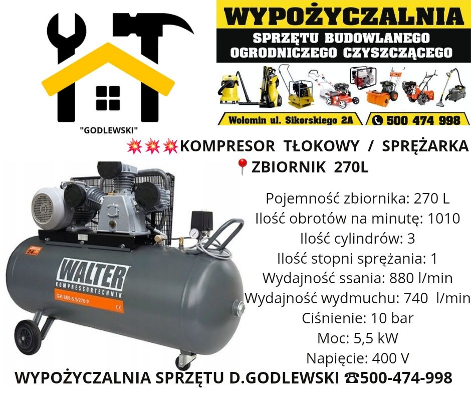 Wypożyczalnia! Agregat Malarski Wynajem!
