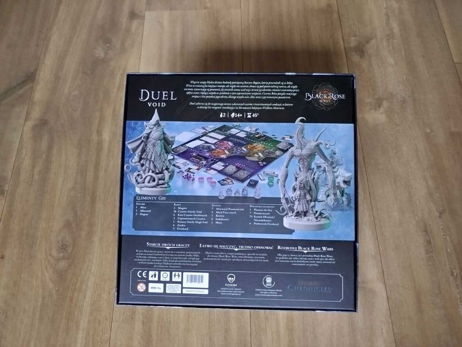 Black Rose Wars Duel - Void + 2 karty PROMO - edycja LIMIT- Lakier UV