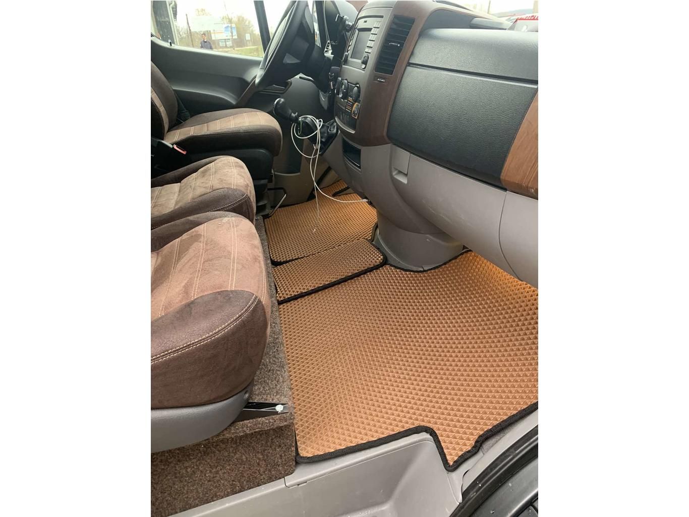 Volkswagen Crafter 2006-2017 Коврики EVA (кирпичные)