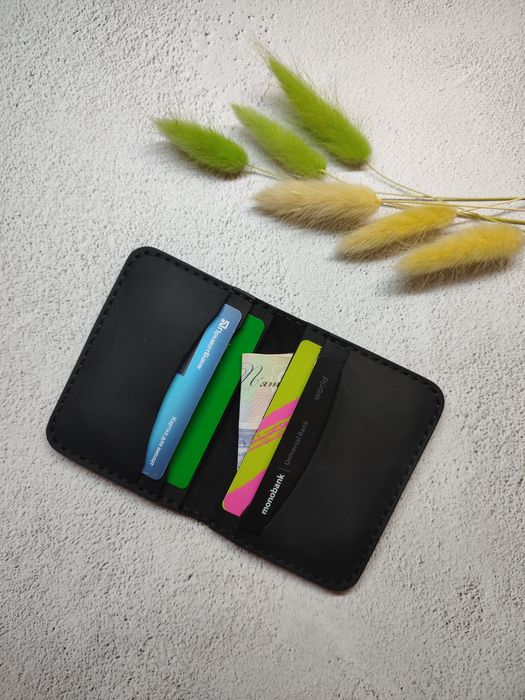 Шкіряний картхолдер/ кожаный картхолдер