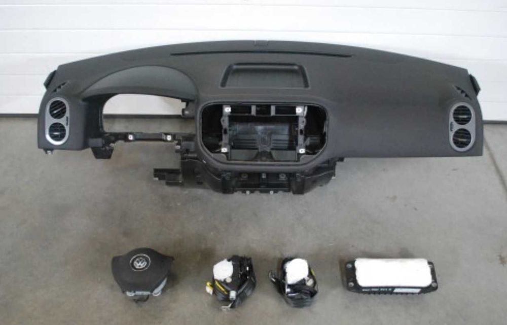 VW Tiguan tablier airbag cintos