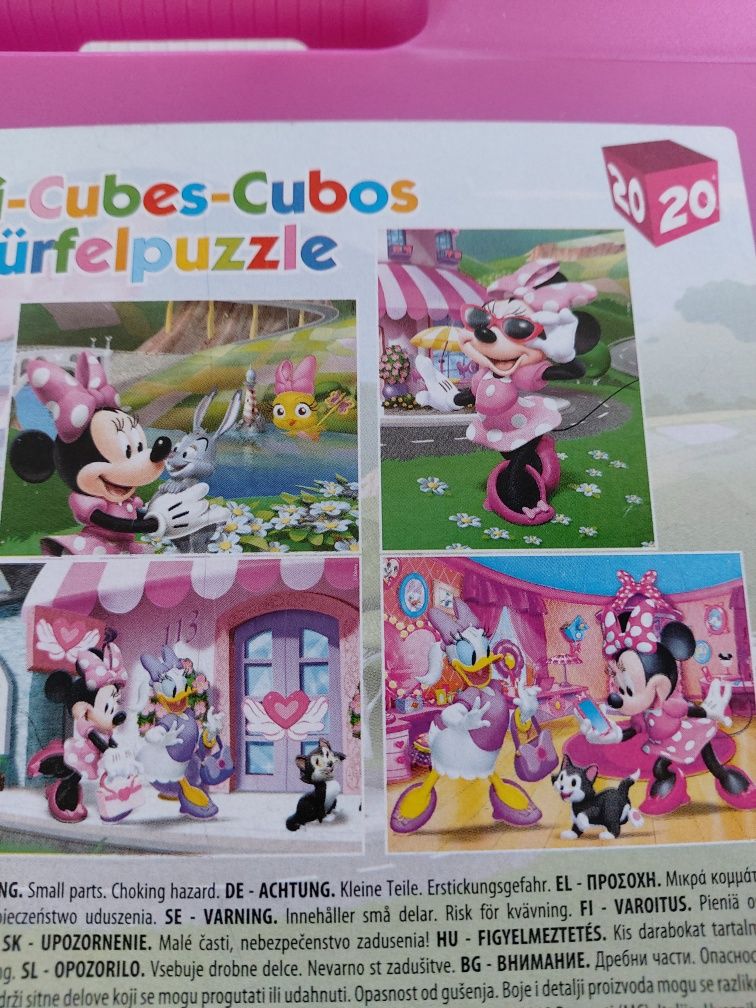 Puzle w walizeczce puzle Clementoni Minnie w walizce 3+