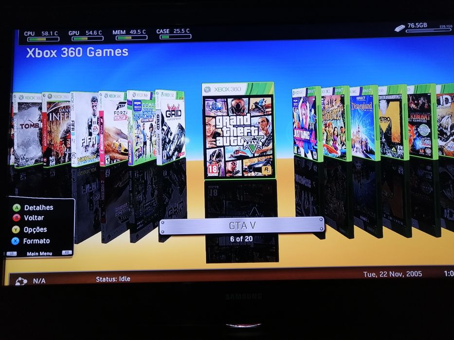 Xbox 360 slim com RGH 3