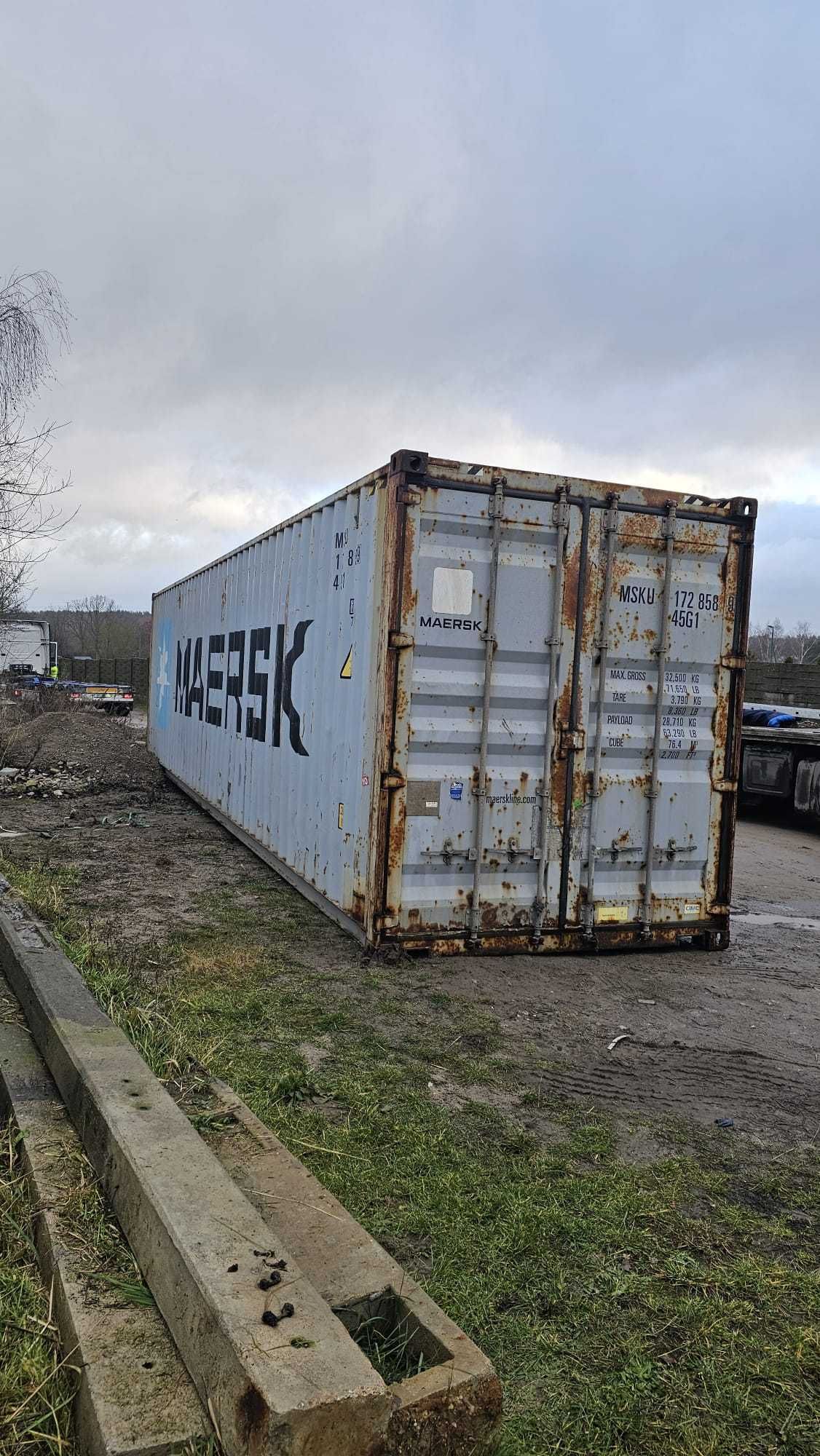 Sprzedam kontener magazynowy 40' HC - OKAZJA