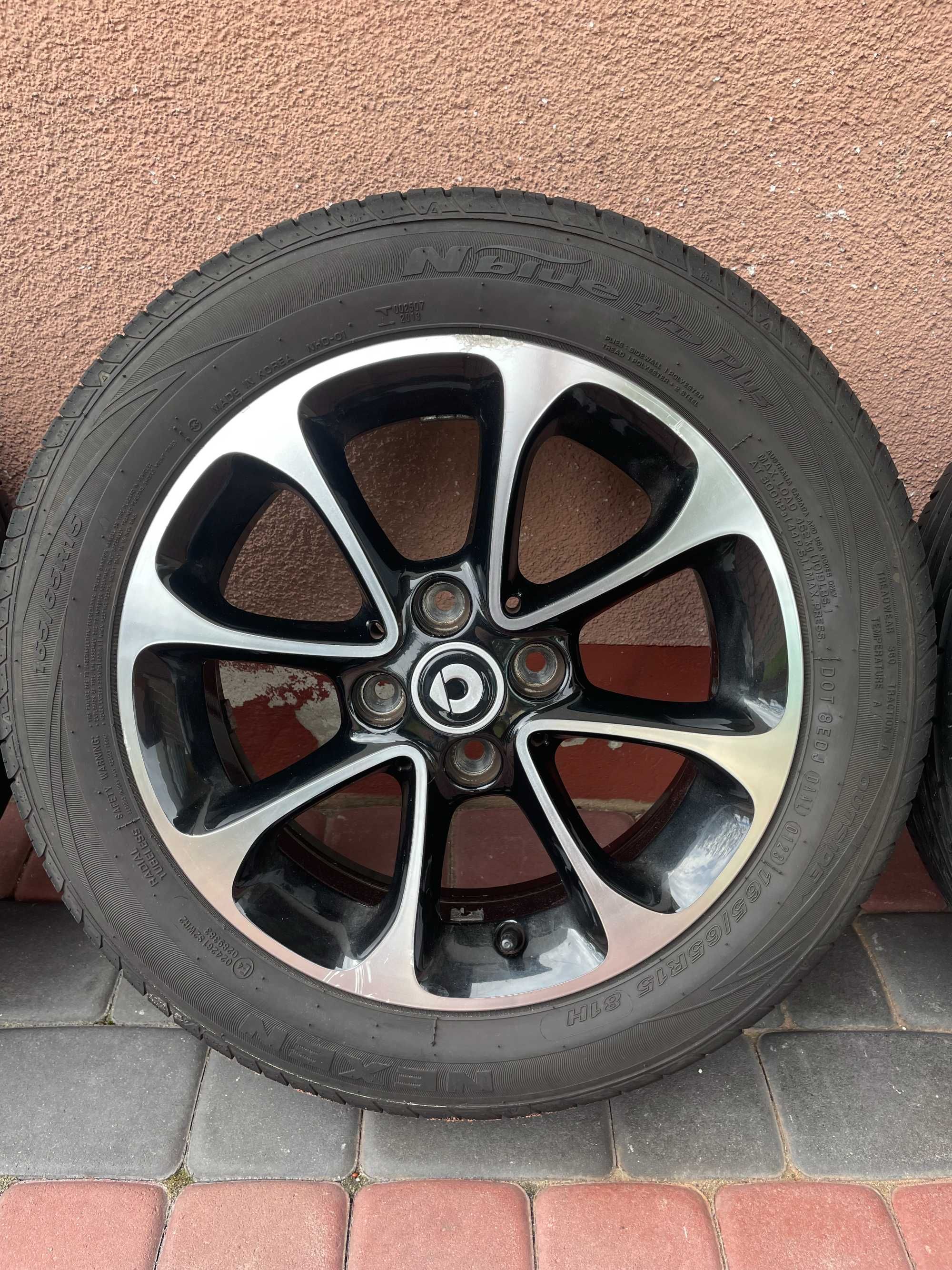 Komplet Kół Smart ForTwo ForFour 453 Twingo III R15 4 x 100 Opony 2023