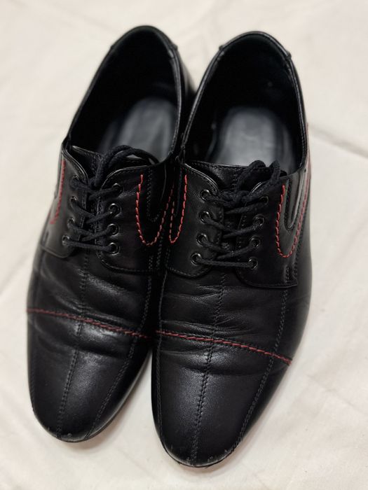 Туфлі чоловічі розмір 40 з натуральної шкіри.