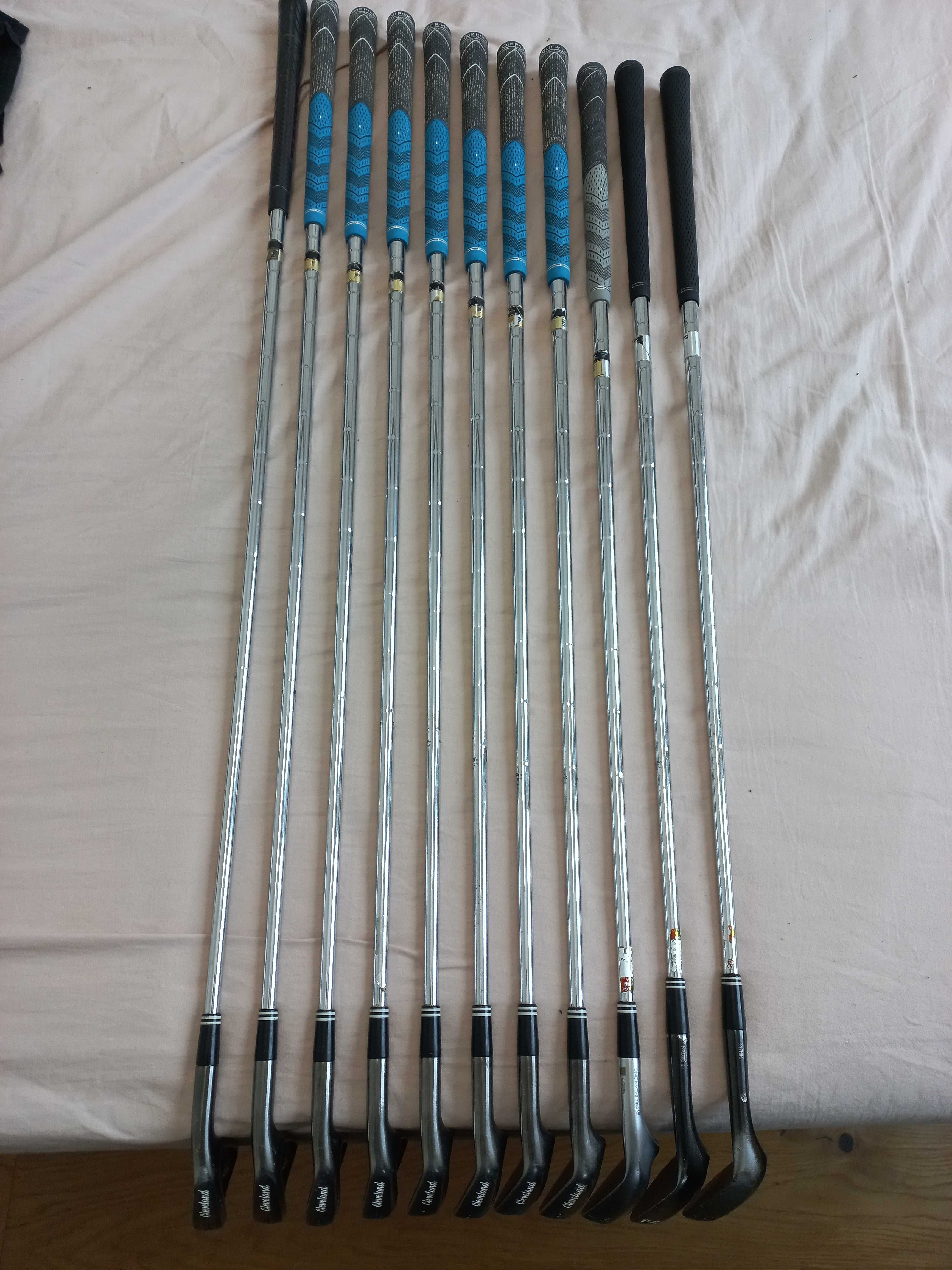 Golf Cleveland CG7 TOUR Black Pearl Golfclubs Irons plus 3 wedges!