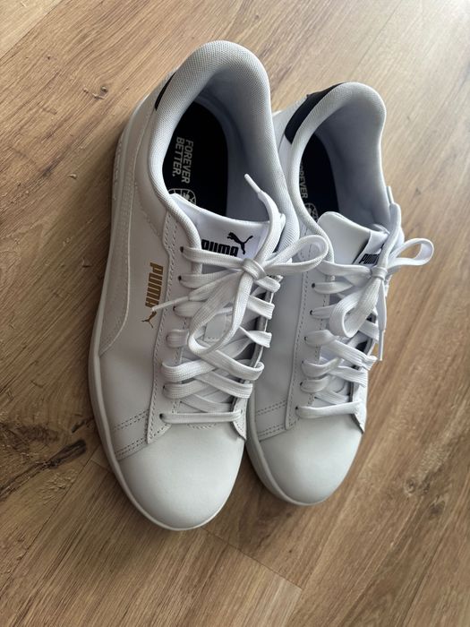 buty męskie puma 42 białe sportowe wizytowe casual