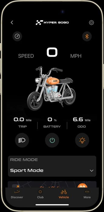 Motocykl elektryczny Hyper Gogo Pioneer 12 Plus