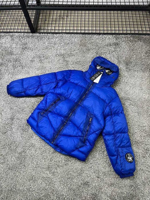 Зимовий чоловічий пуховик c.p. company/palace down jacket