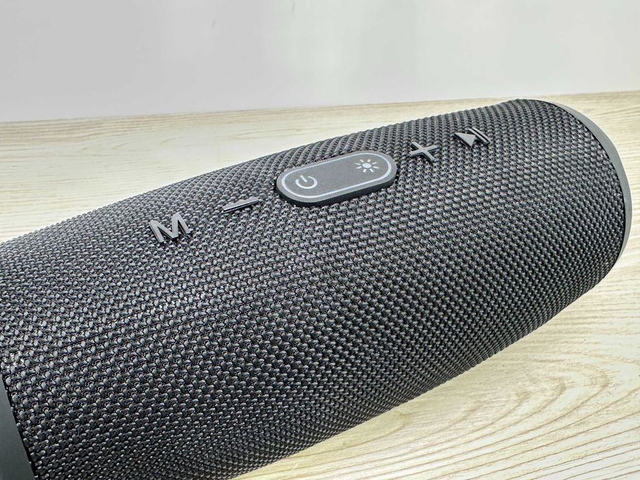 Głośnik przenośny Gembird SPK-BT-LED-02 czarny 10 W