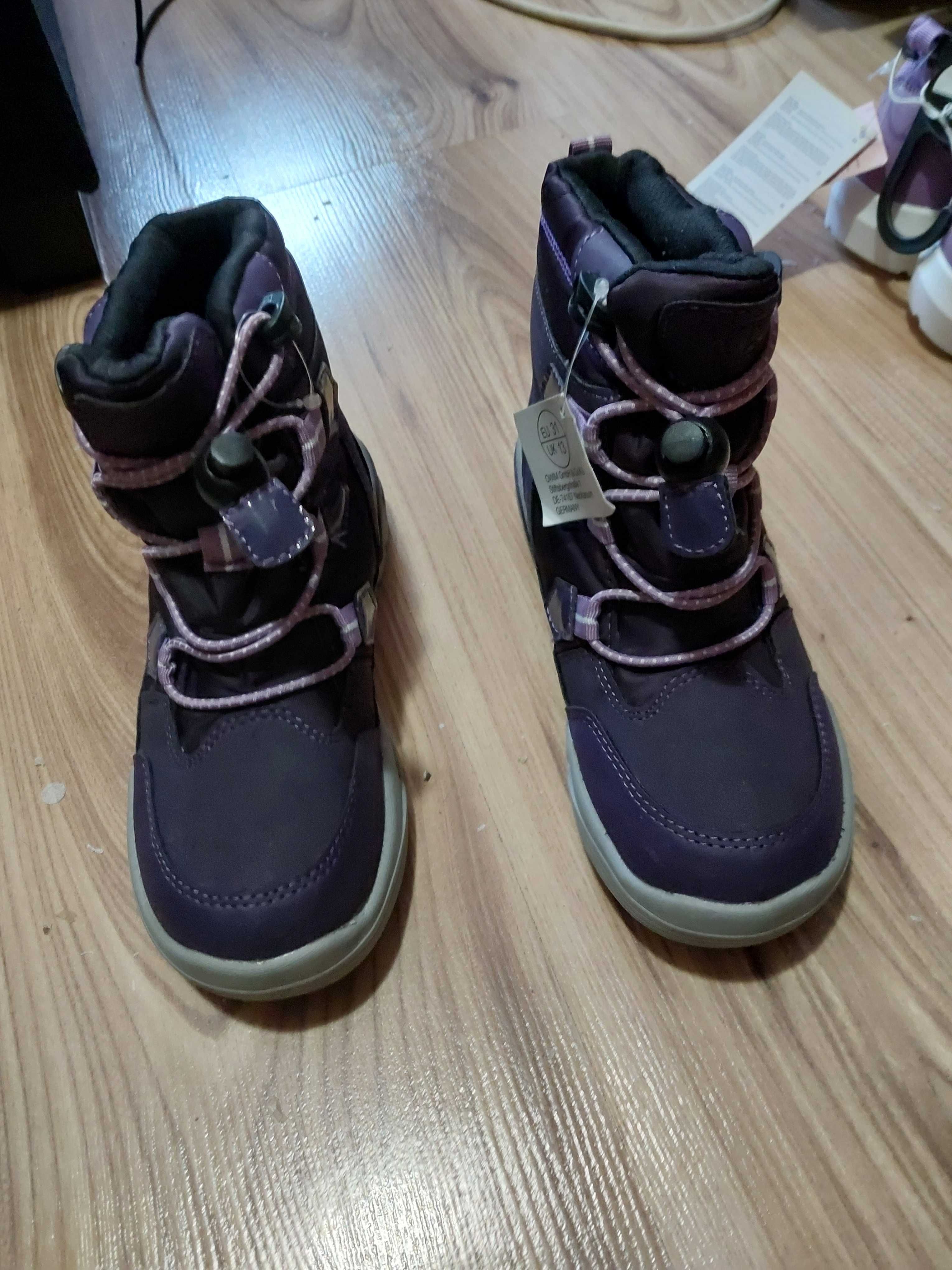 Buty zimowe dla dziewczynki