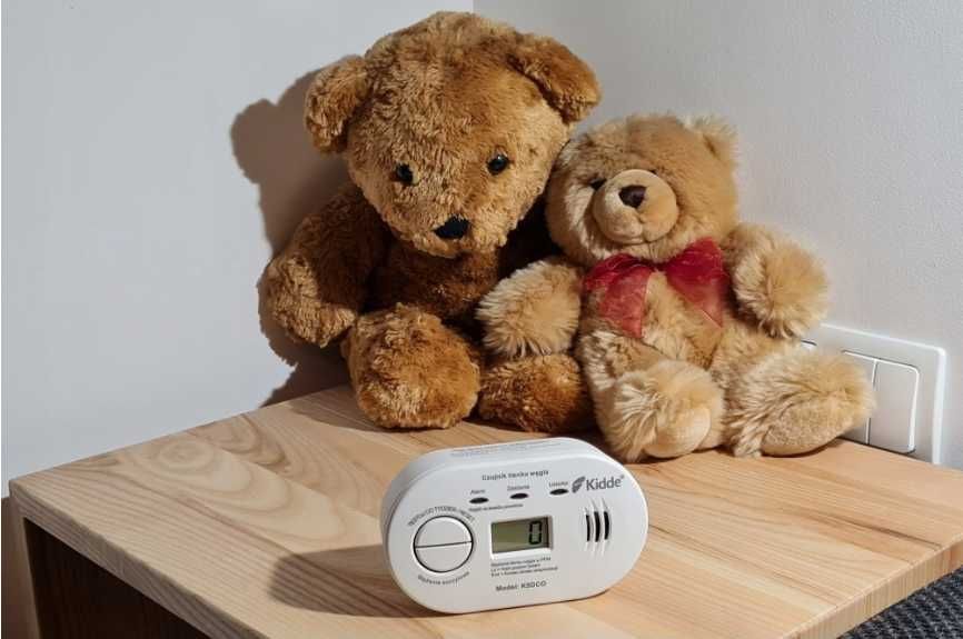 Miernik Do Pomiaru CZADU Tlenek Węgla Wyświetlacz + 10 LAT Sensor NOWY