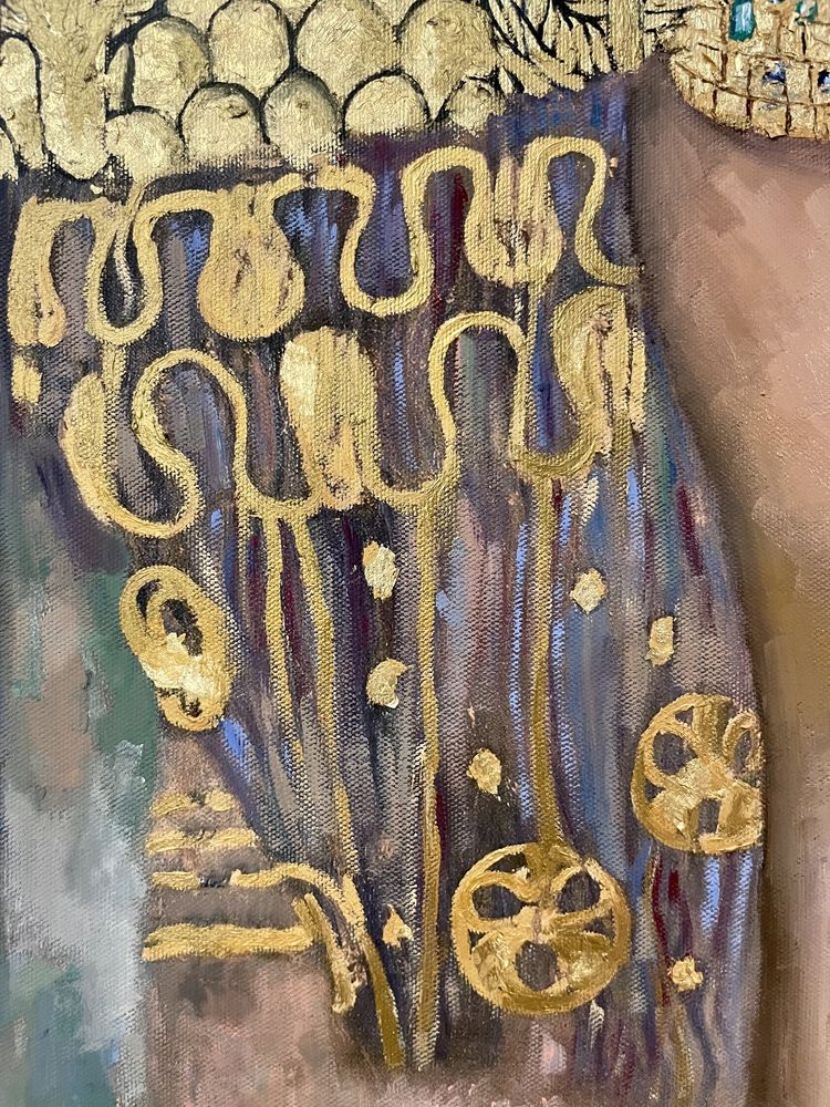 Klimt obraz olejny na płótnie Judyta i Holofernes