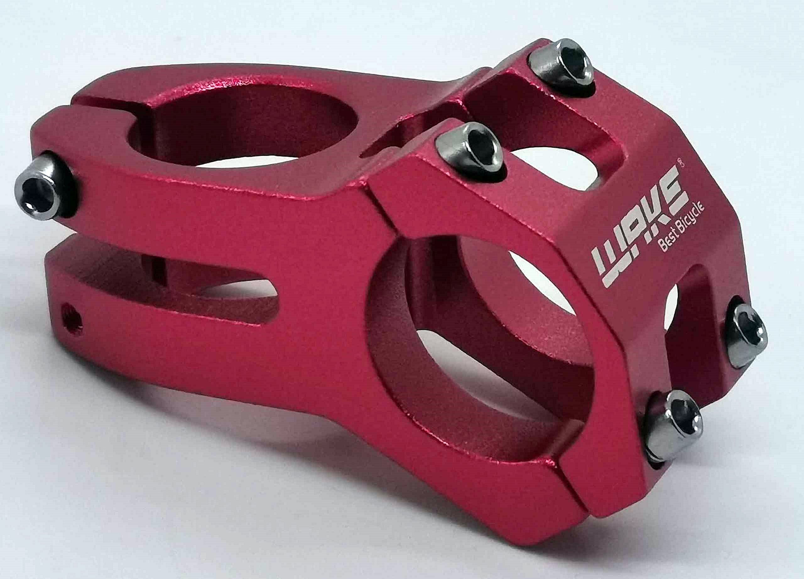 WAKE Mostek Rowerowy Aluminiowy 31,8 / 45 mm / 135g RED