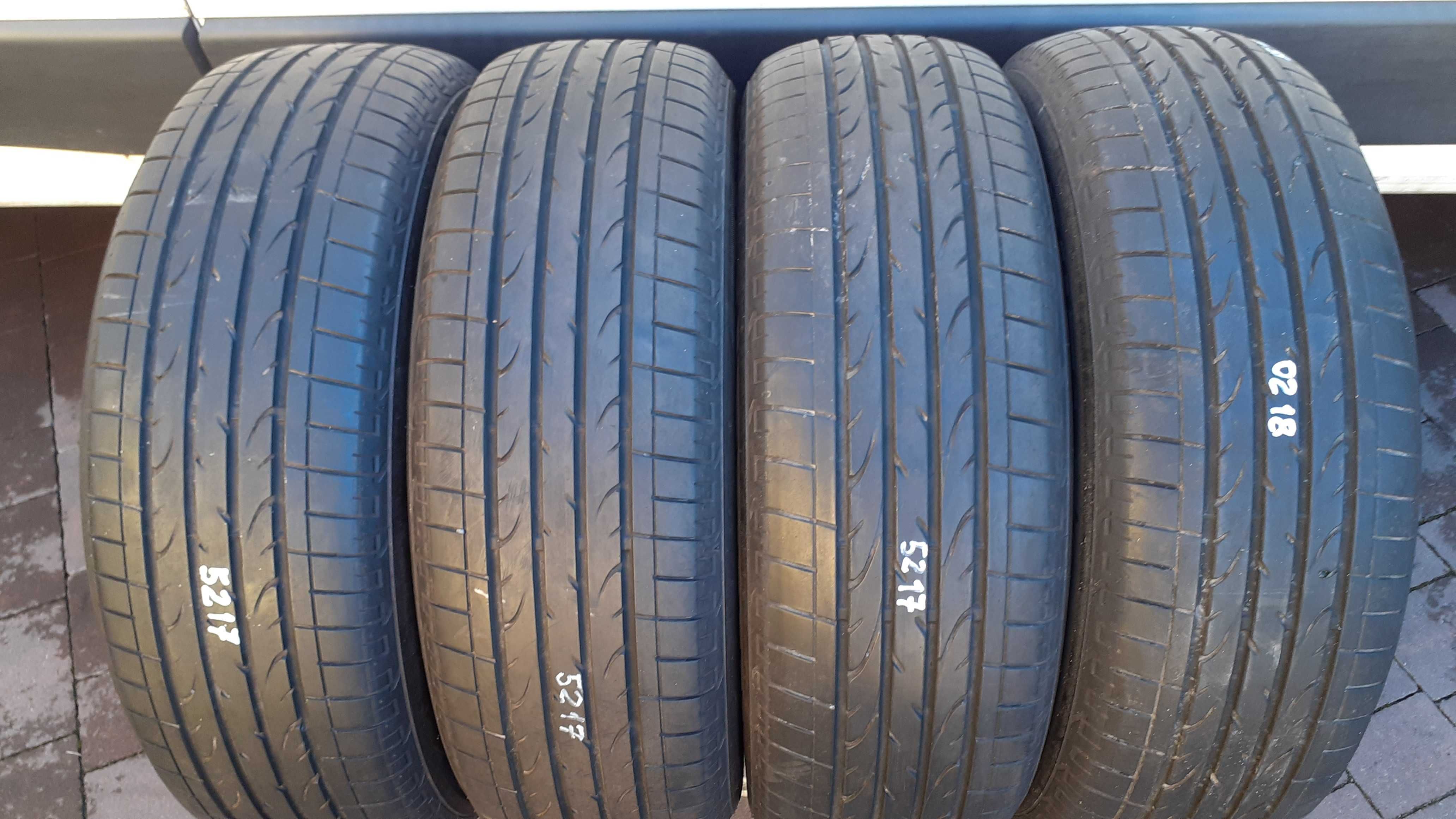 Opony letnie Premium 4x BRIDGESTONE 225/60R18 100V, 2018r. Stan bdb