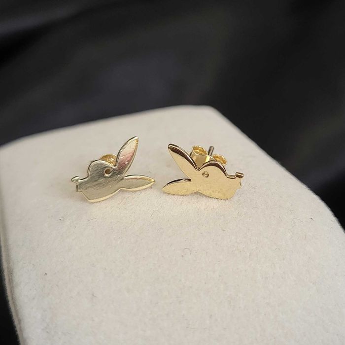 złote kolczyki próby 585 14k