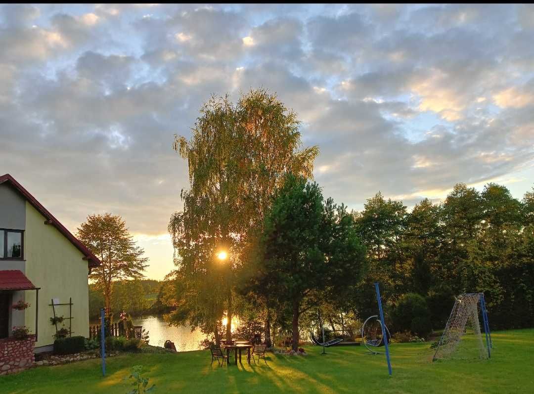 Agroturystyka nad jeziorem wodą zacisze nocleg jezioro bory tucholskie