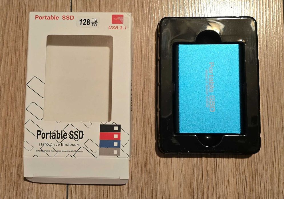 Dysk zewnętrzny Portable SSD 128 TB
