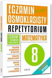 Egzamin ósmoklasisty - matematyka. Repetytorium GREG - Marlena Andrze