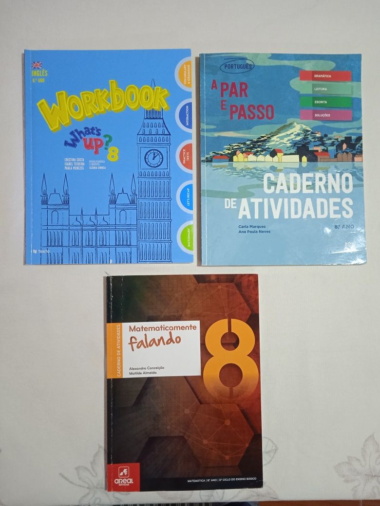 Cadernos de atividades 8°ano