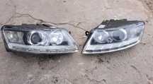 Lampy przednie Audi A6C6 xenon
