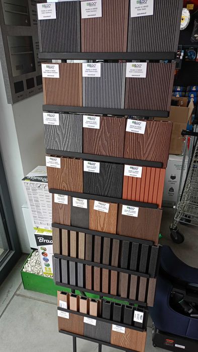 Deska kompozytowa tarasowa sztacheta ogrodzeniowa KOMPOZYT z dostawą