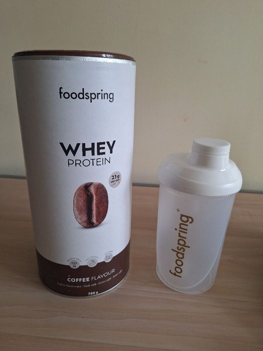 Whey protein odżywka proteinowa WPC 700g smak kawy