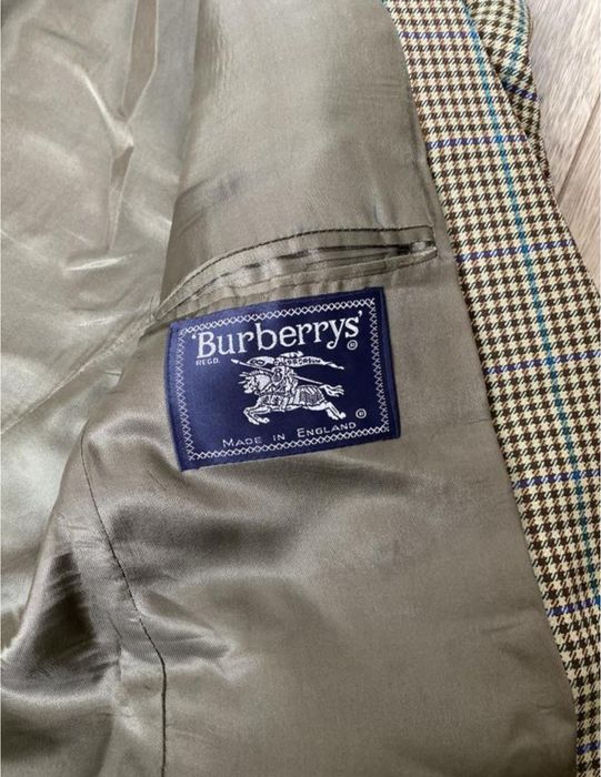 Burberry Вінтажний люксовий оверсайз піджак