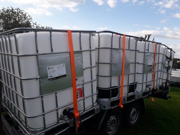 Mauzer pojemnik na wodę nowe raz używane 1000l deszczówka transport