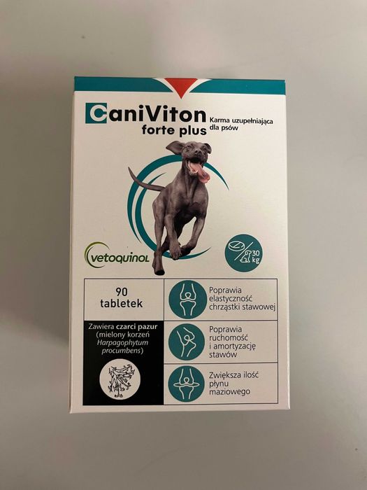 Caniviton Forte Plus 90 tabl karma dla psów