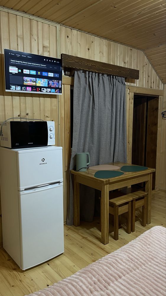 Сімейні однокімнатні котеджі 2+2. Басейн, чан, мангал, дитяча зона!