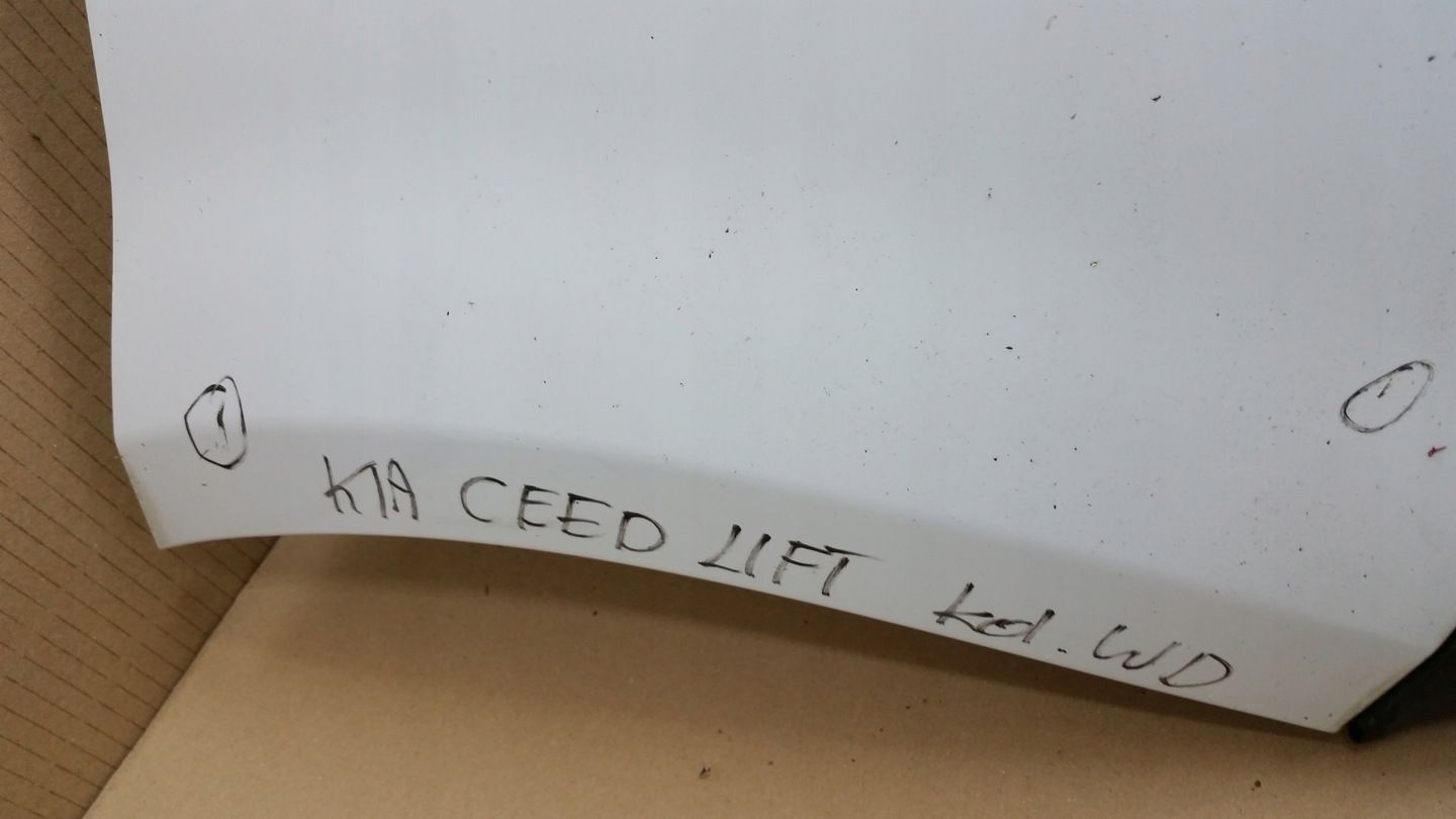 ZDERZAK PRZEDNI PRZÓD KIA CEED I LIFT 09-12 KOL WD