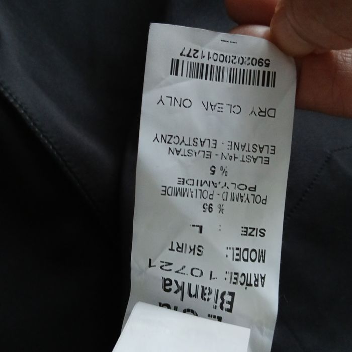 L'ola Bianka Spodnica z imitacji skóry. . M