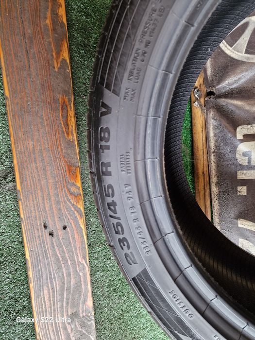 Opony letnie 235/45/18 Continental Komplet 7mm