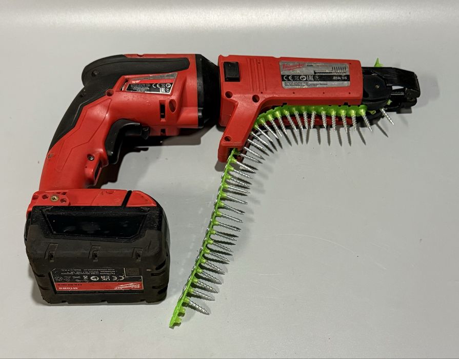 Milwaukee M18 FSG + CA55 – wkrętarka do karton gipsu, zadbana Polecam