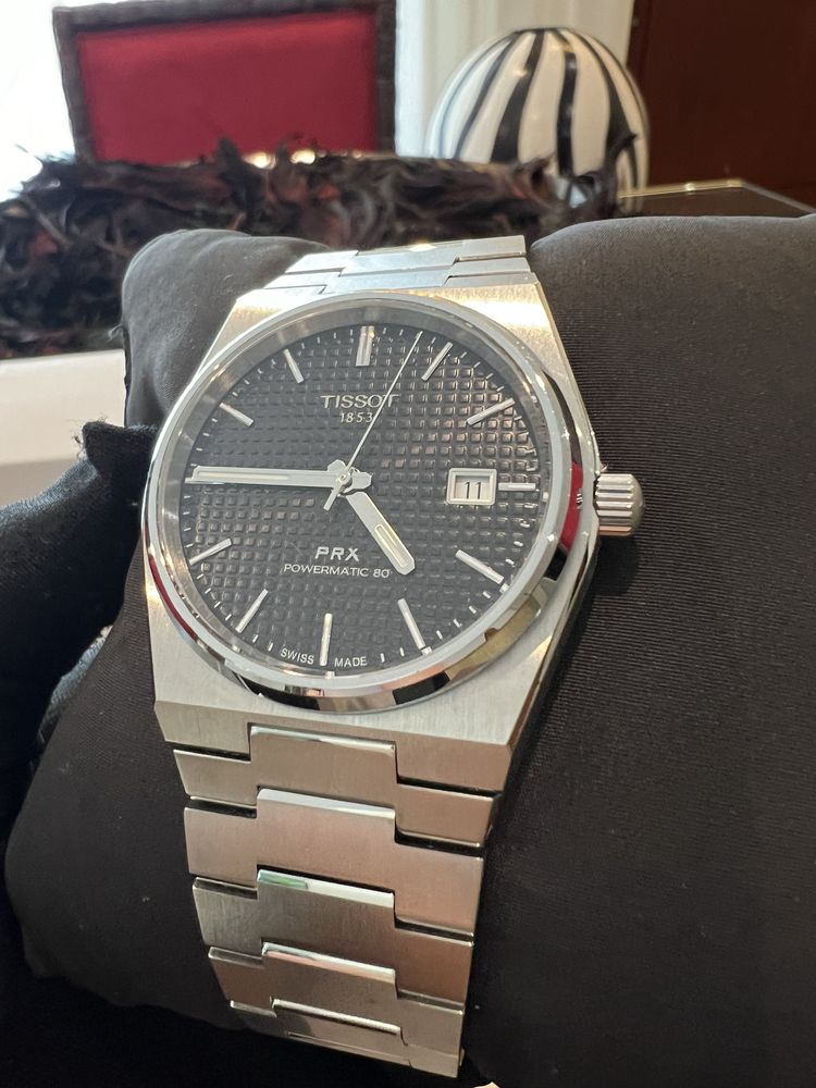 Tissot PRX Powermatic 80 Black Dial