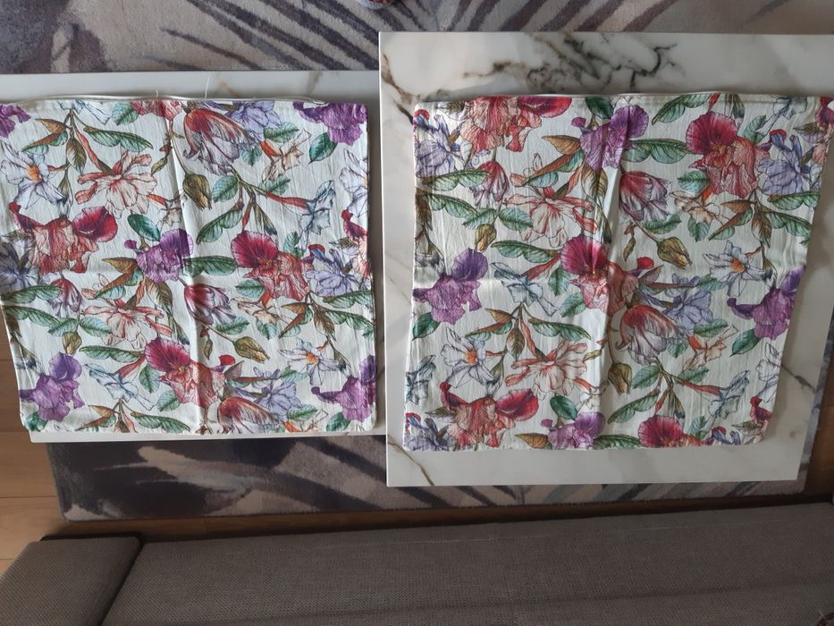 Poduszki dekoracyjne bawełniane (obustronne wzory) Wymiary 45x45 cm