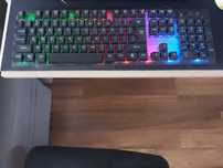 KRUX Solar RGB - klawiatura membranowa - mało używana
