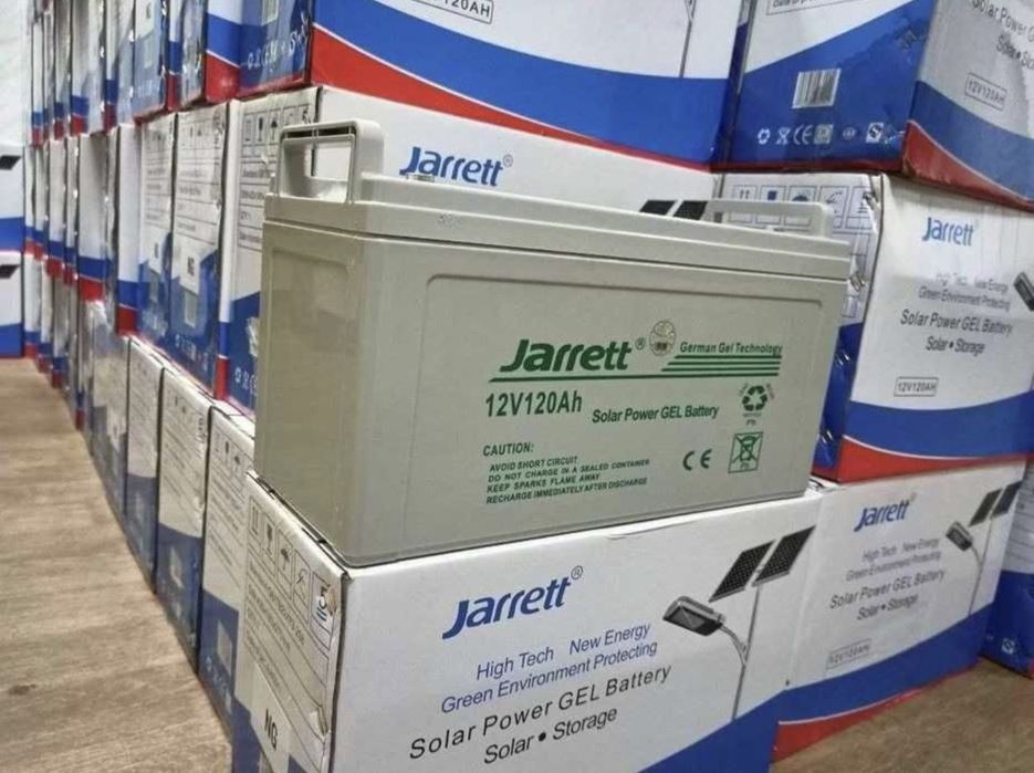 • 120, 250Ah • Аккумулятор гелевый Jarrett 120, 250 Ah GEL 12V (Gel)