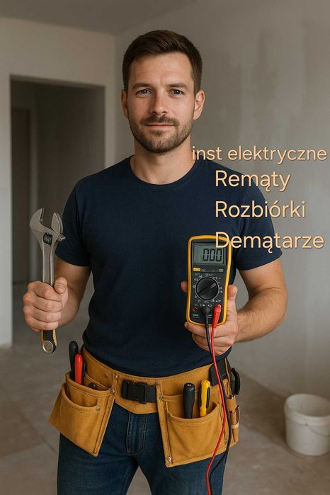 Złota Rączka , Elektryk , Remąty,Wykonczenia , wyburzenia rozbiórki.