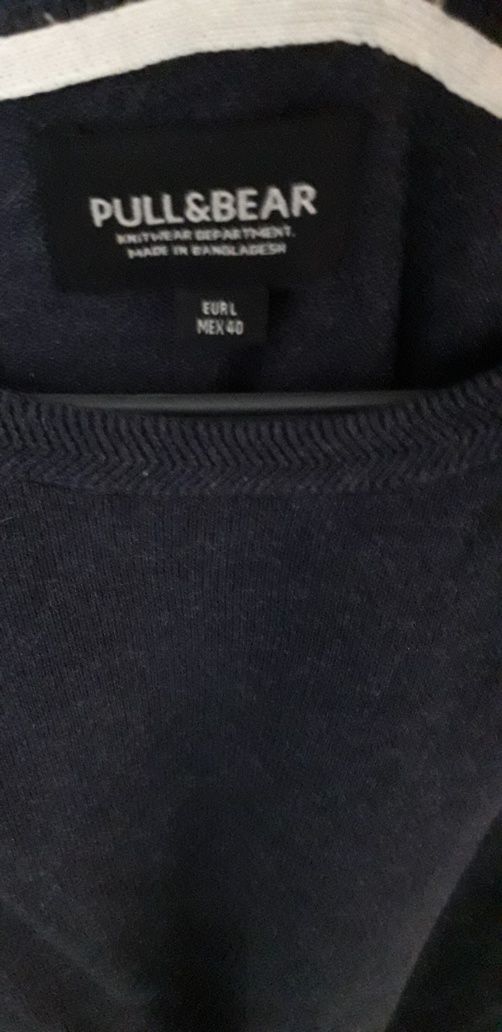 Pullover azul da Pull & Bear